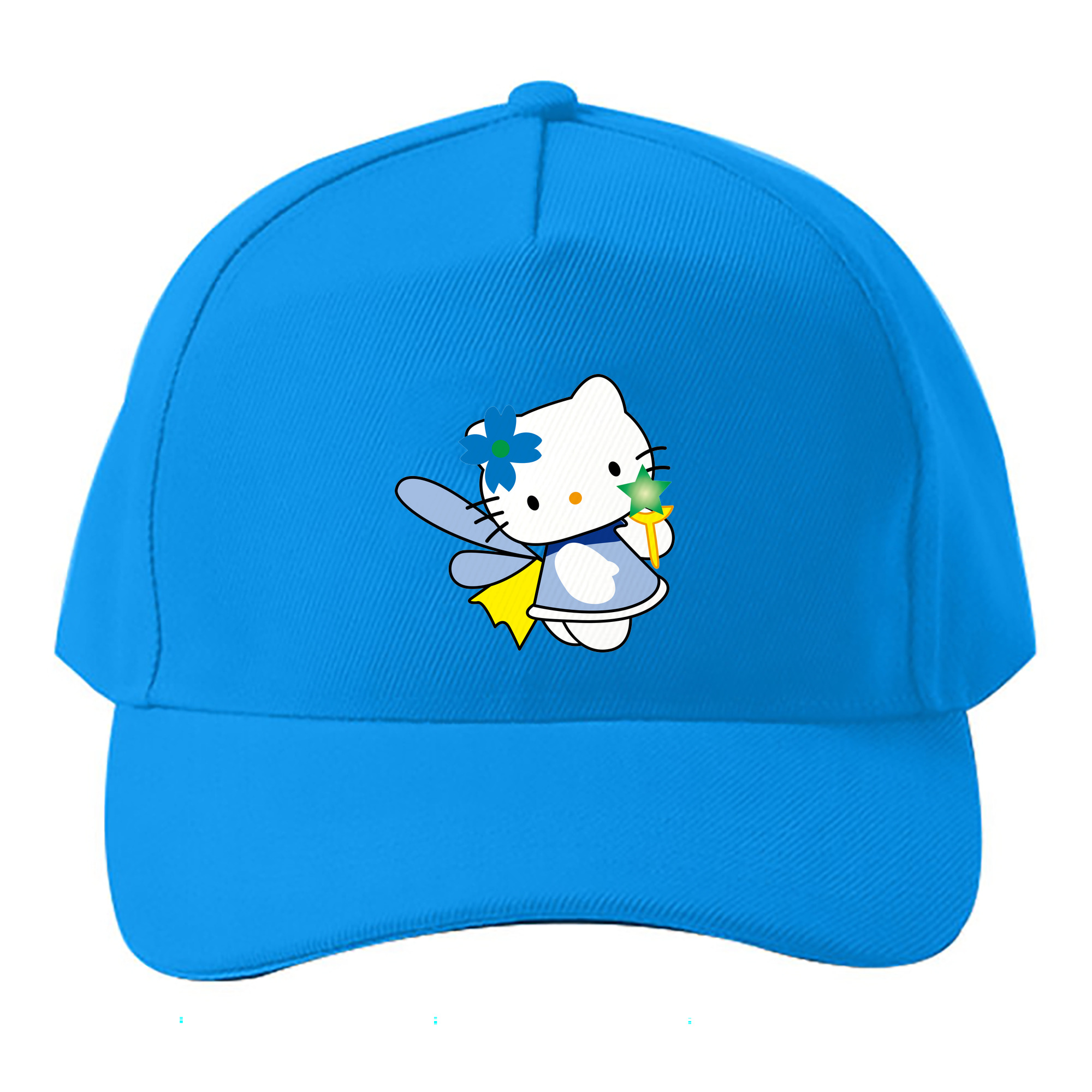 （画像用） Hello Kitty ハローキティ ベースボールキャップ 綿100％ 男女兼用 帽子 スポーツ